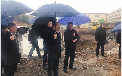浦江縣委書(shū)記程天云調(diào)研杭機(jī)建設(shè)項(xiàng)目