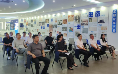 浦江縣委常委、組織部部長(zhǎng)王甲元一行蒞臨杭機(jī)股份開展調(diào)研